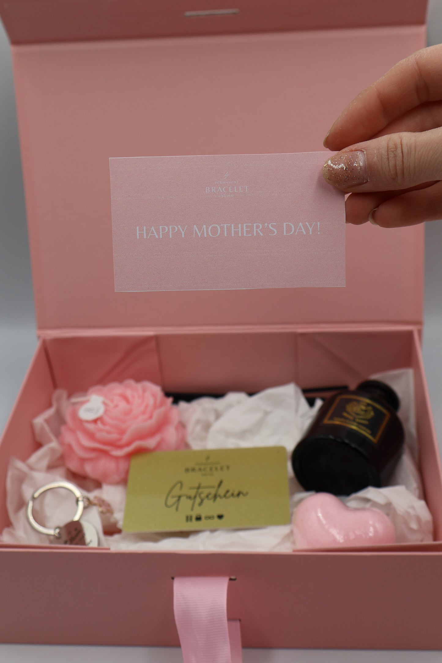 Muttertag Gutschein Geschenk-Box