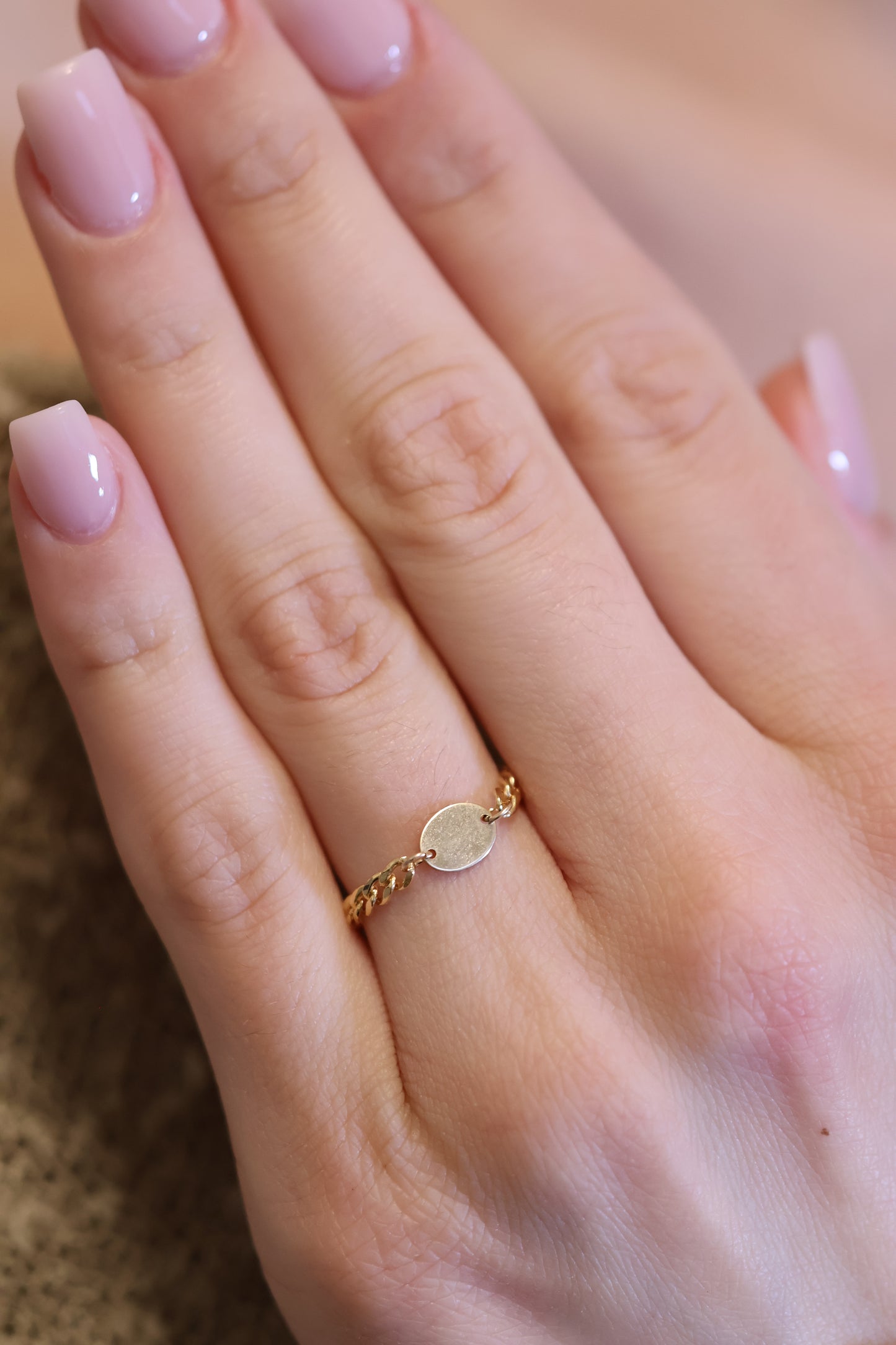 Personalisierter Ring mit Gravur