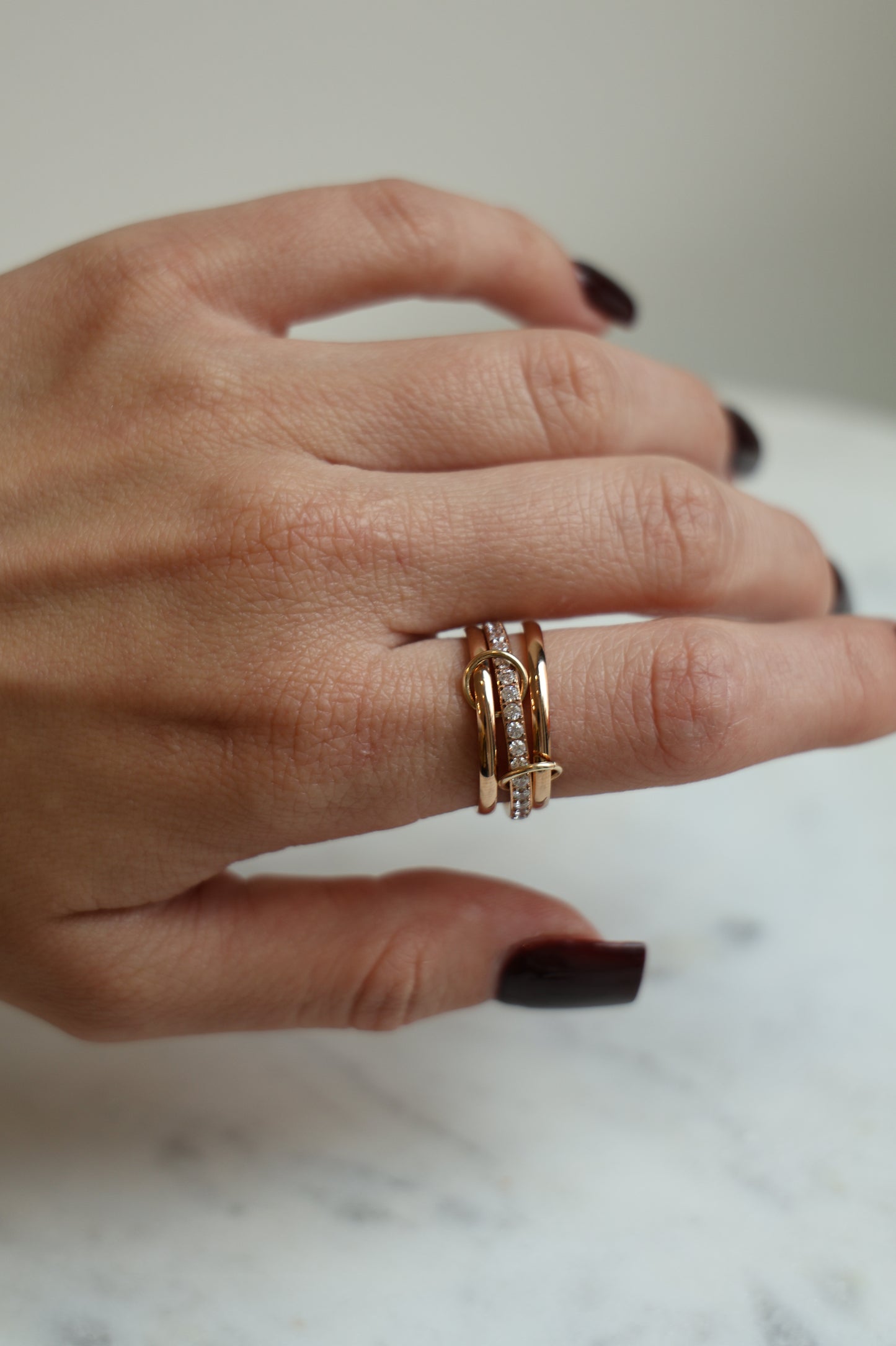 Connected Ring Rosegold