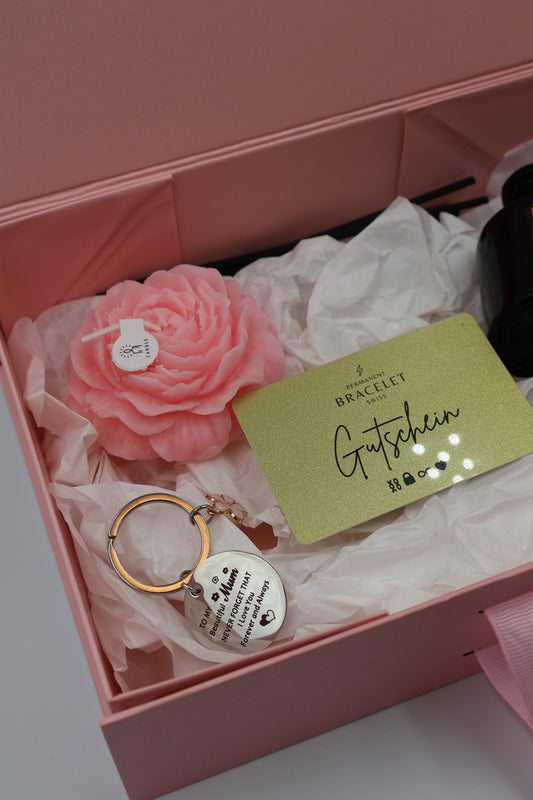 Muttertag Gutschein Geschenk-Box