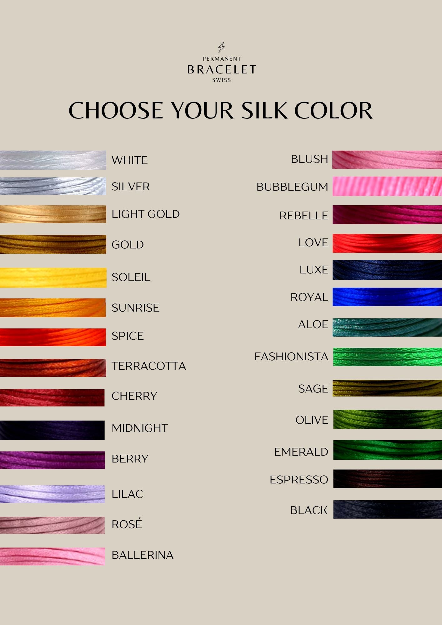 Interlocked Bracelet Set 2x mit Charm FINE (klein)