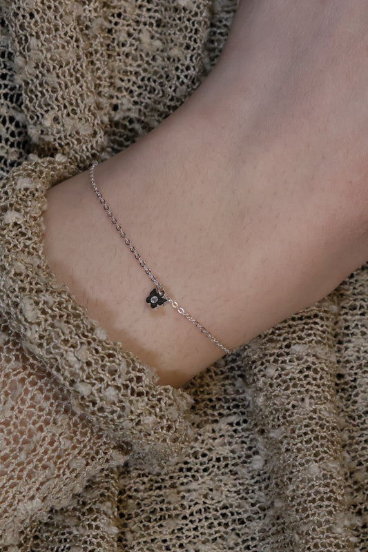 Personalisierte Armkette mit Schmetterling Anhänger