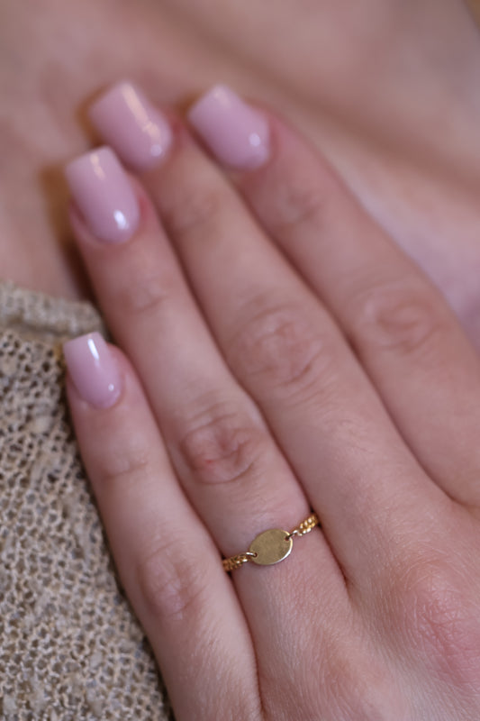 Personalisierter Ring mit Gravur