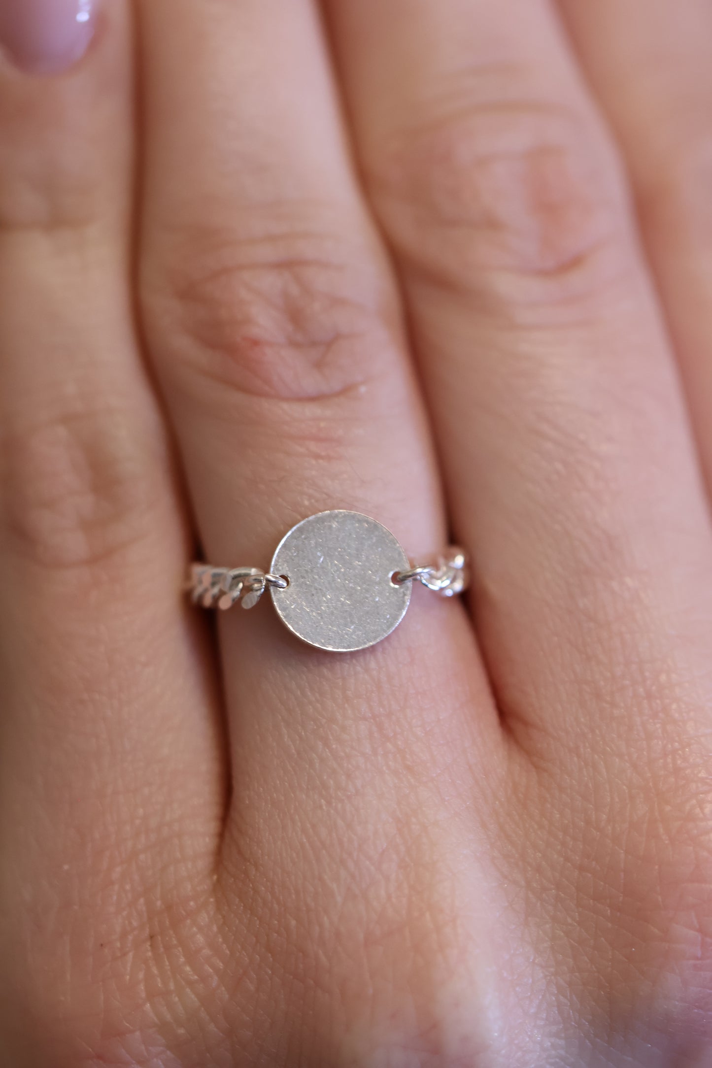 Personalisierter Ring mit Gravur