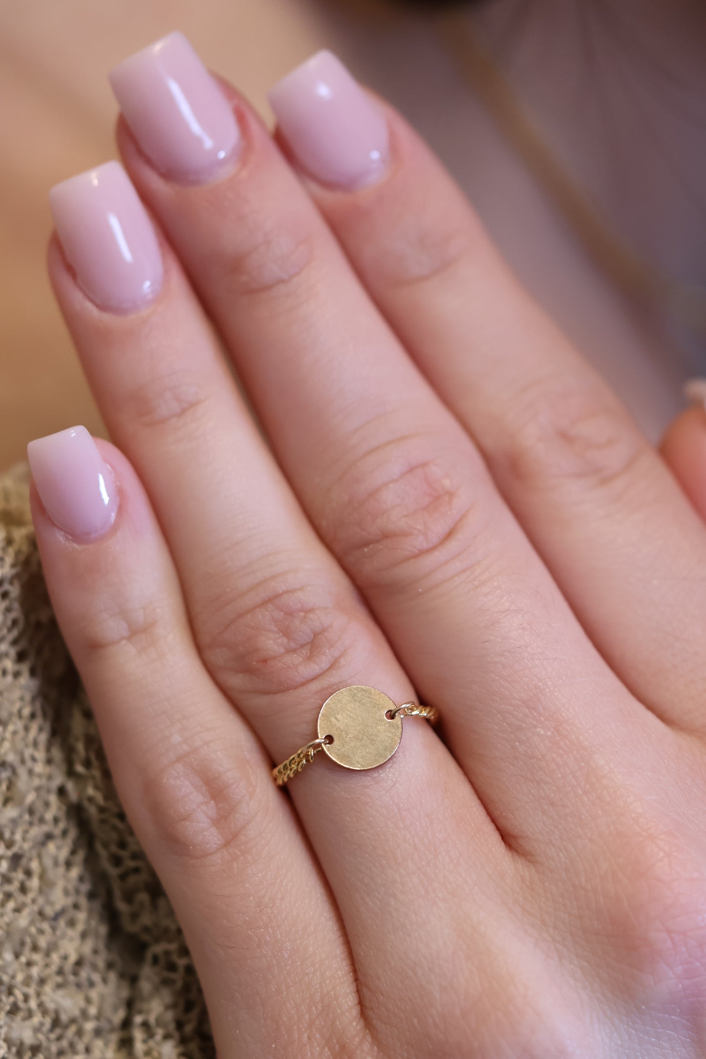 Personalisierter Ring mit Gravur