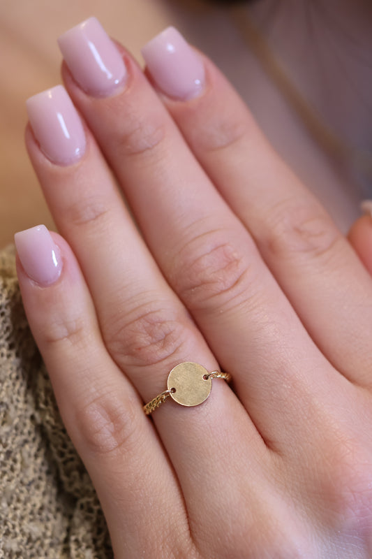 Personalisierter Ring mit Gravur