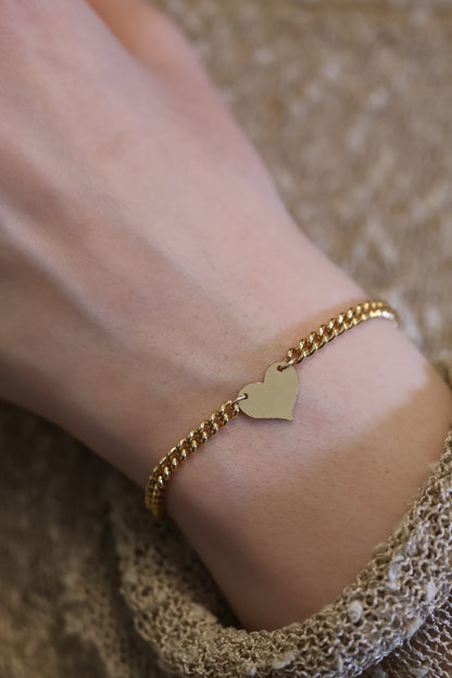 Personalisierte Armkette mit Gravur