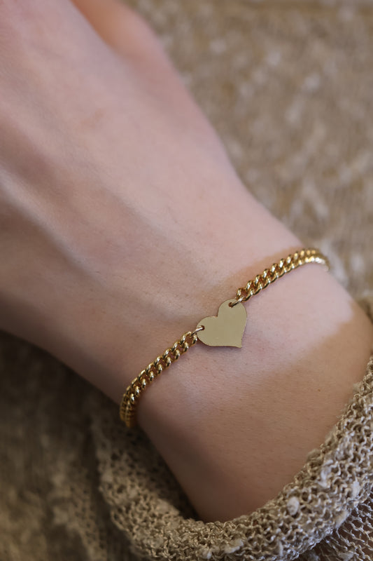 Personalisierte Armkette mit Gravur