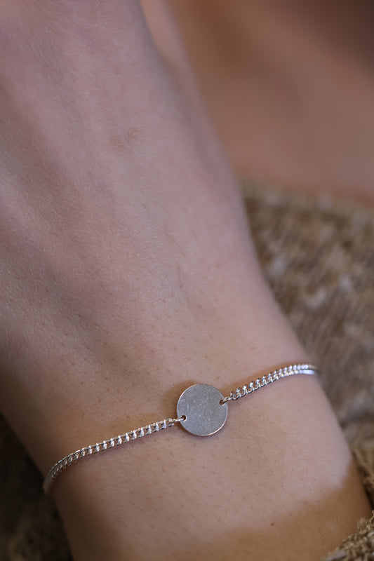 Personalisierte Armkette mit Gravur