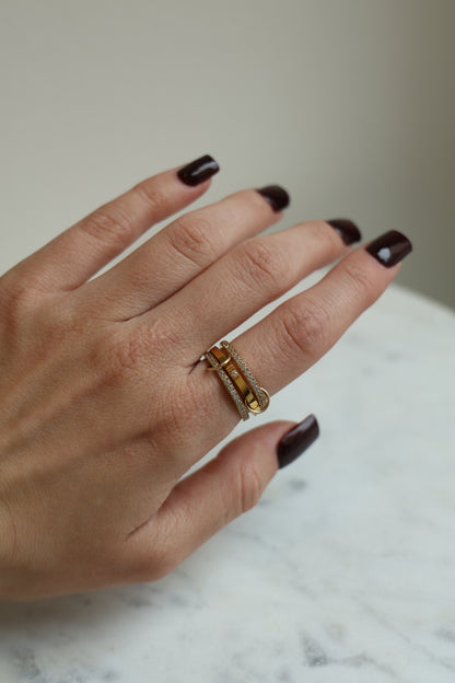 Connected Ring Gold