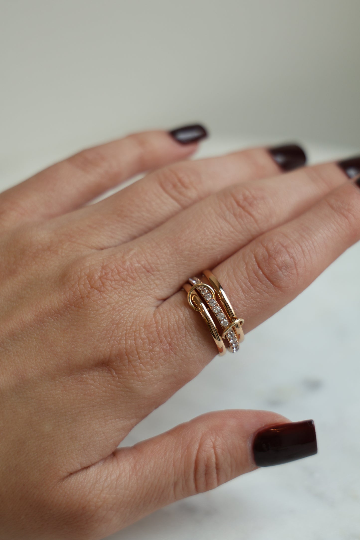 Connected Ring Rosegold