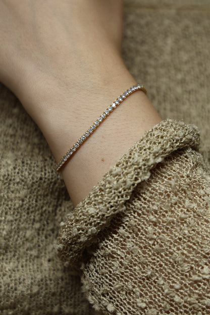 Personalisierte Tennis Armkette