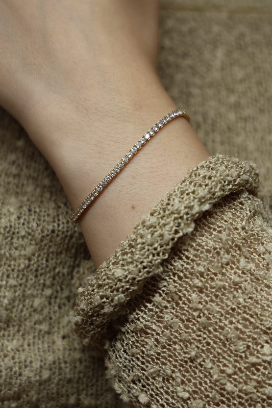 Personalisierte Tennis Armkette