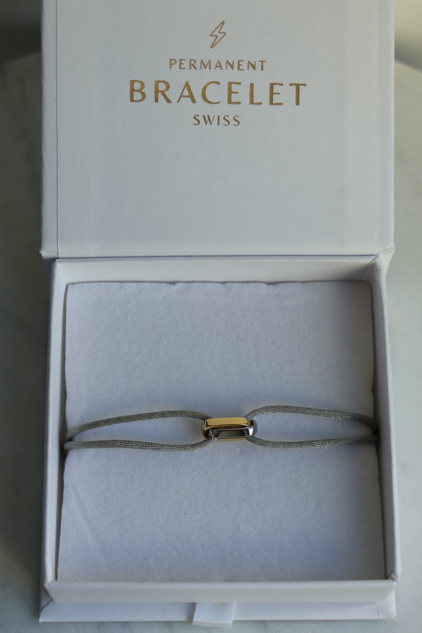 Interlocked Bracelet mit Charm FINE (klein)