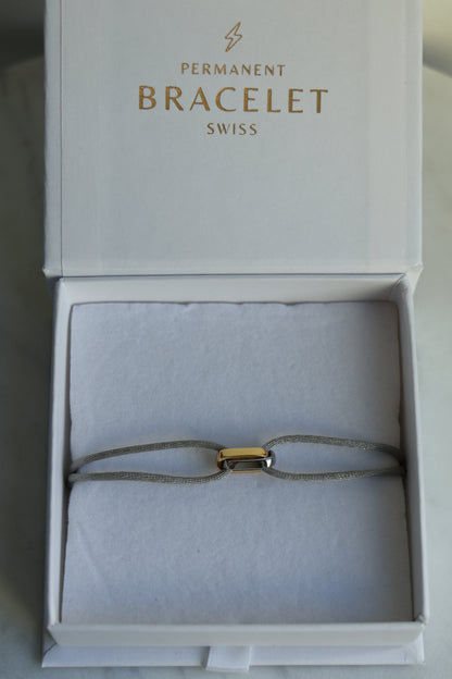 Interlocked Bracelet mit Charm FINE (klein)