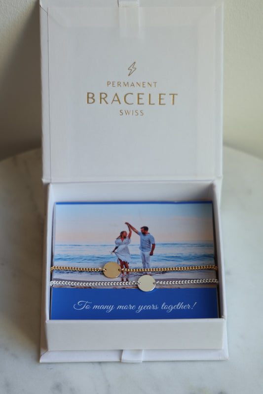 Personalisiertes Bracelet Set mit Gravur